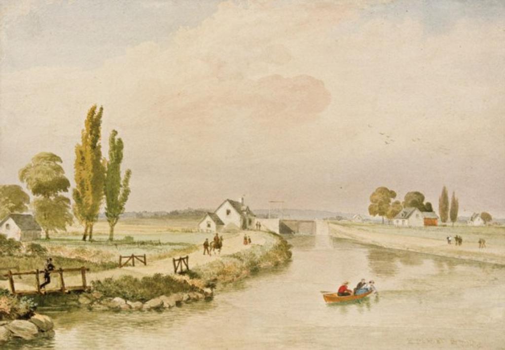 Frederic Martlett Bell-Smith (1846-1923) - Beauharnois Canal, QC