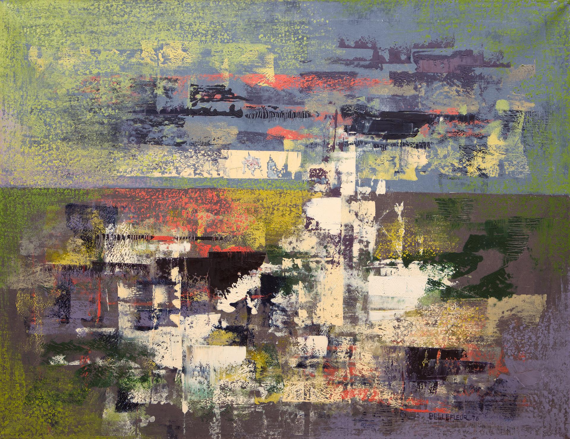 Léon Bellefleur (1910-2007) - Mont-Saint-Michel, 1975