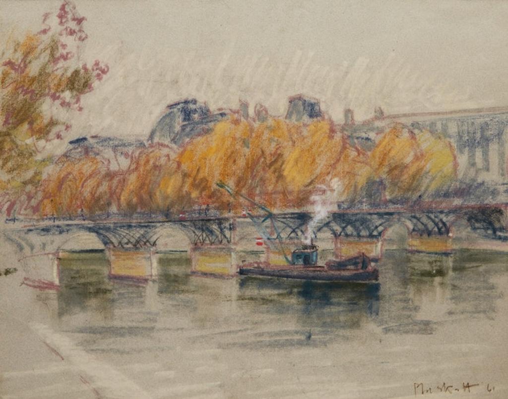 Joseph (Joe) Francis Plaskett (1918-2014) - Parisian Scene