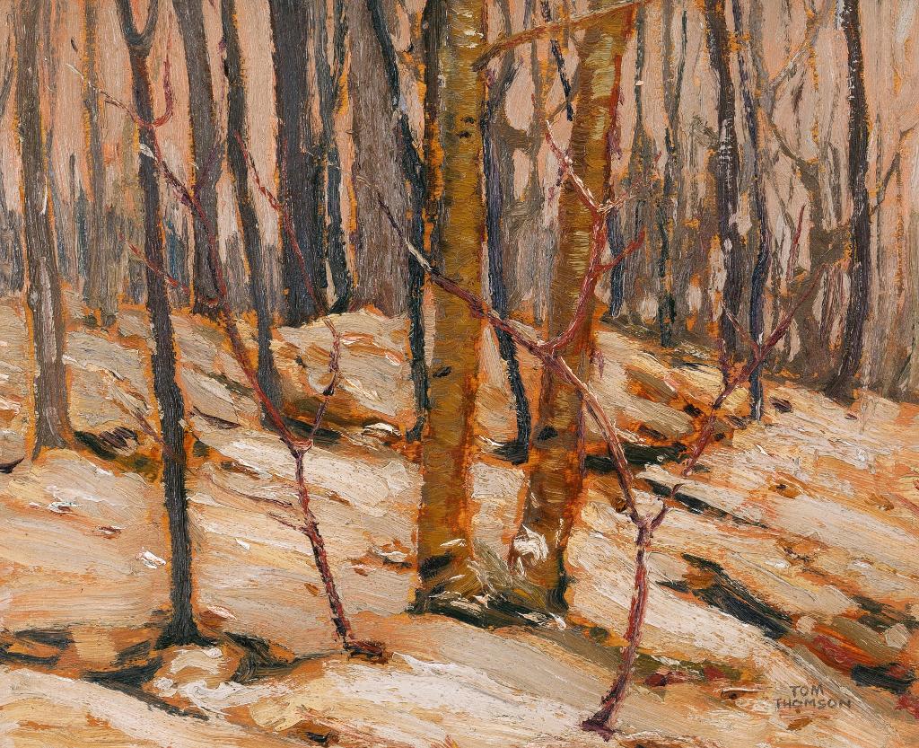 Thomas John (Tom) Thomson (1877-1917) - Winter Sunset, Algonquin Park