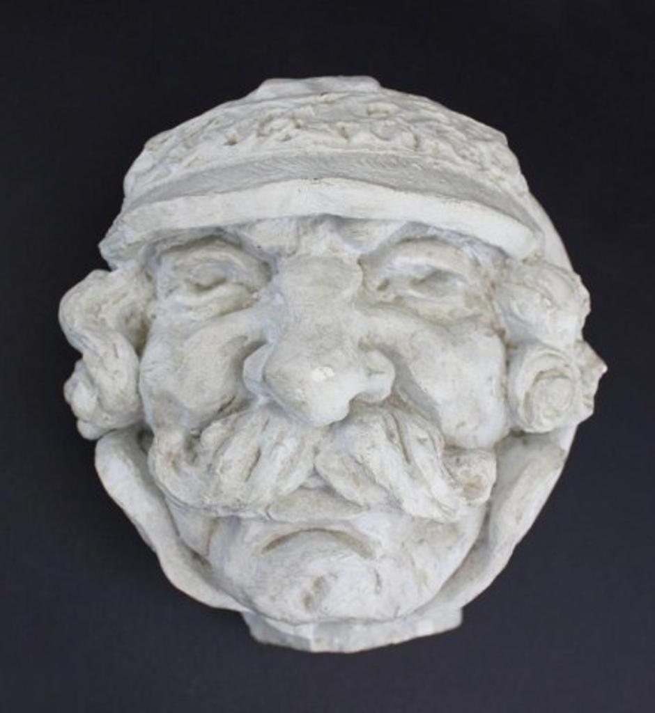 Walter J. Allen (1917) - As models for the stone carvings on