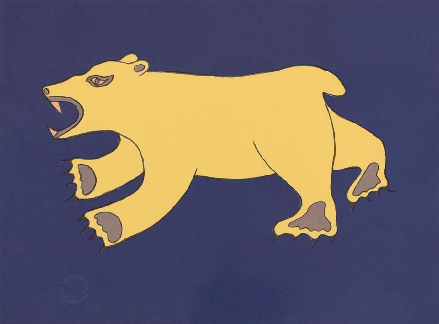 Enook Manomie (1941-2006) - Bear; 1998; ed. #54/500