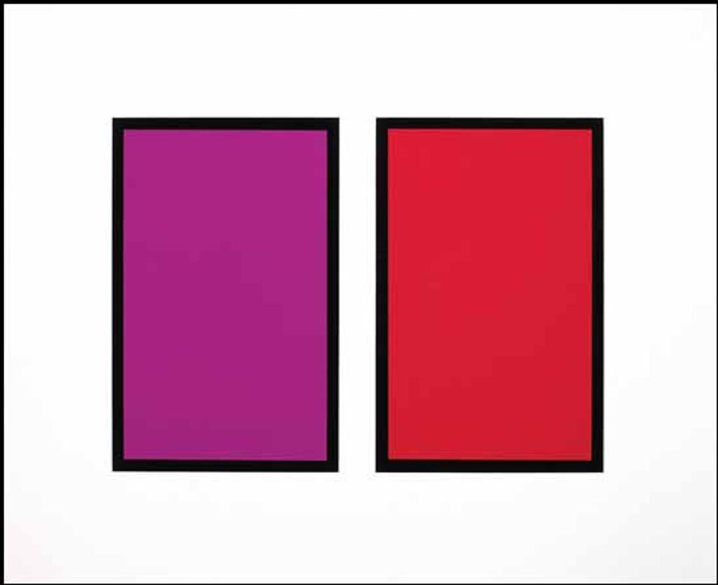 Claude Tousignant (1932) - Monochrome rouge / Monochrome magenta