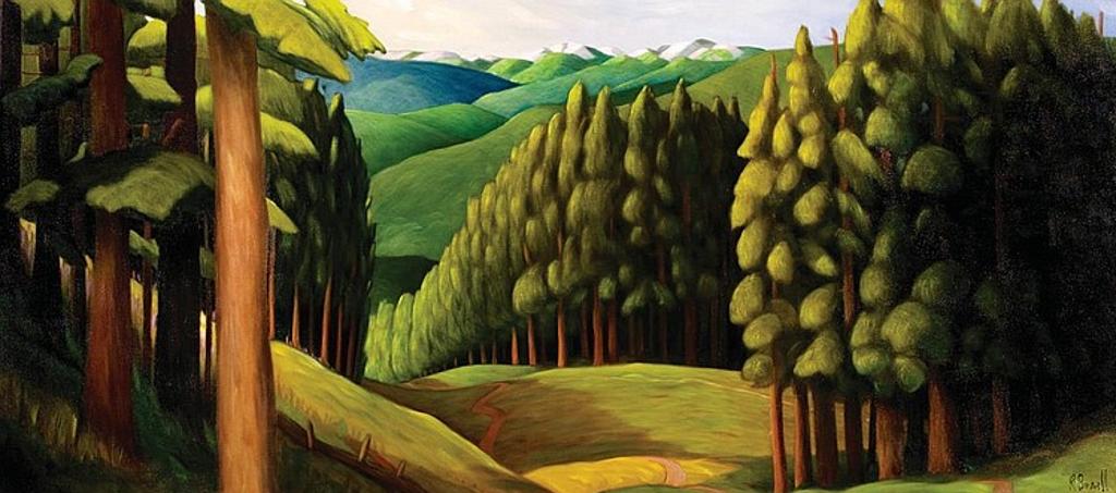 Ross Ellsworth Penhall (1959) - UNTITLED-FOREST CLEARING