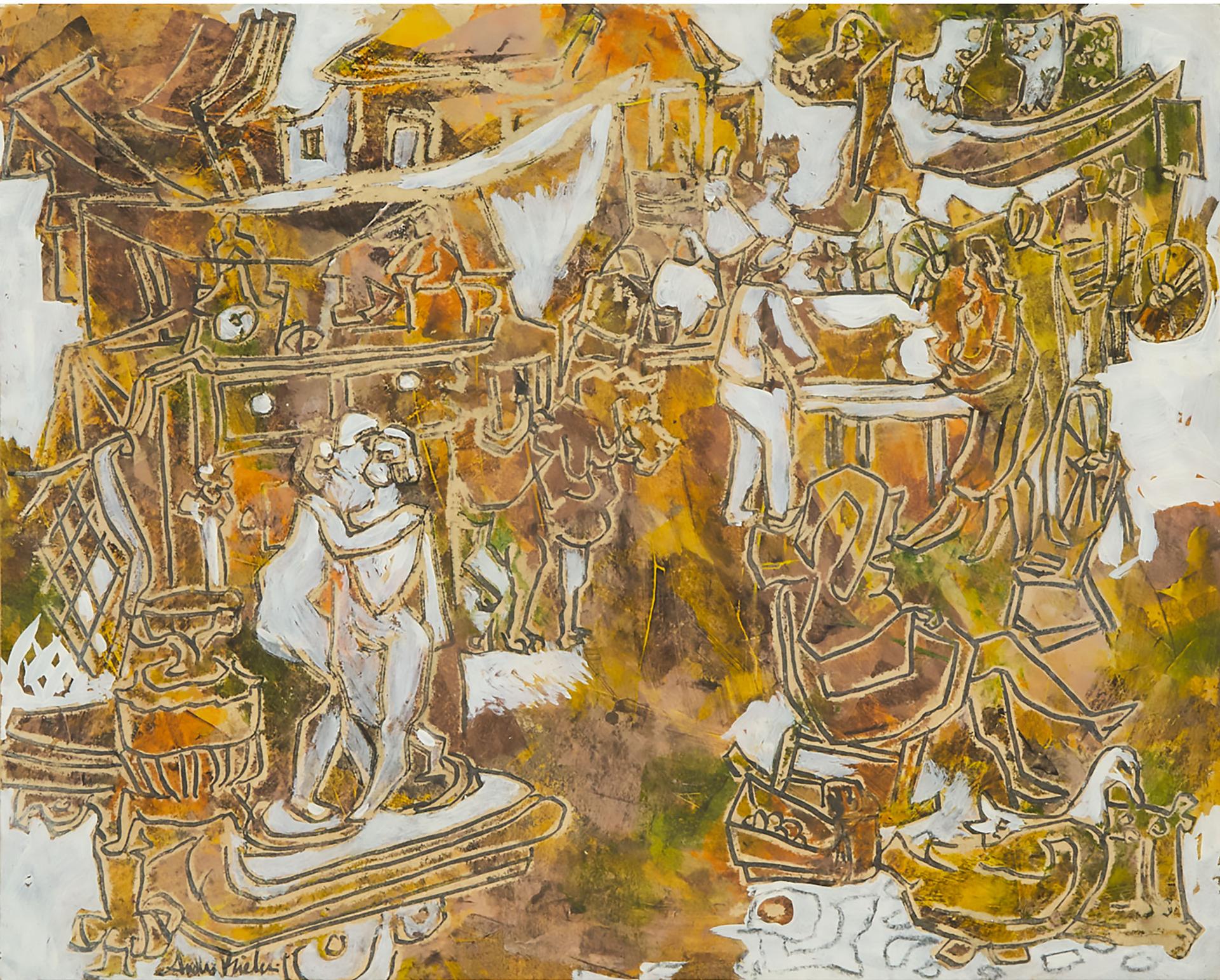 André Charles Biéler (1896-1989) - COUNTRY FAIR (NO. 2), 1966