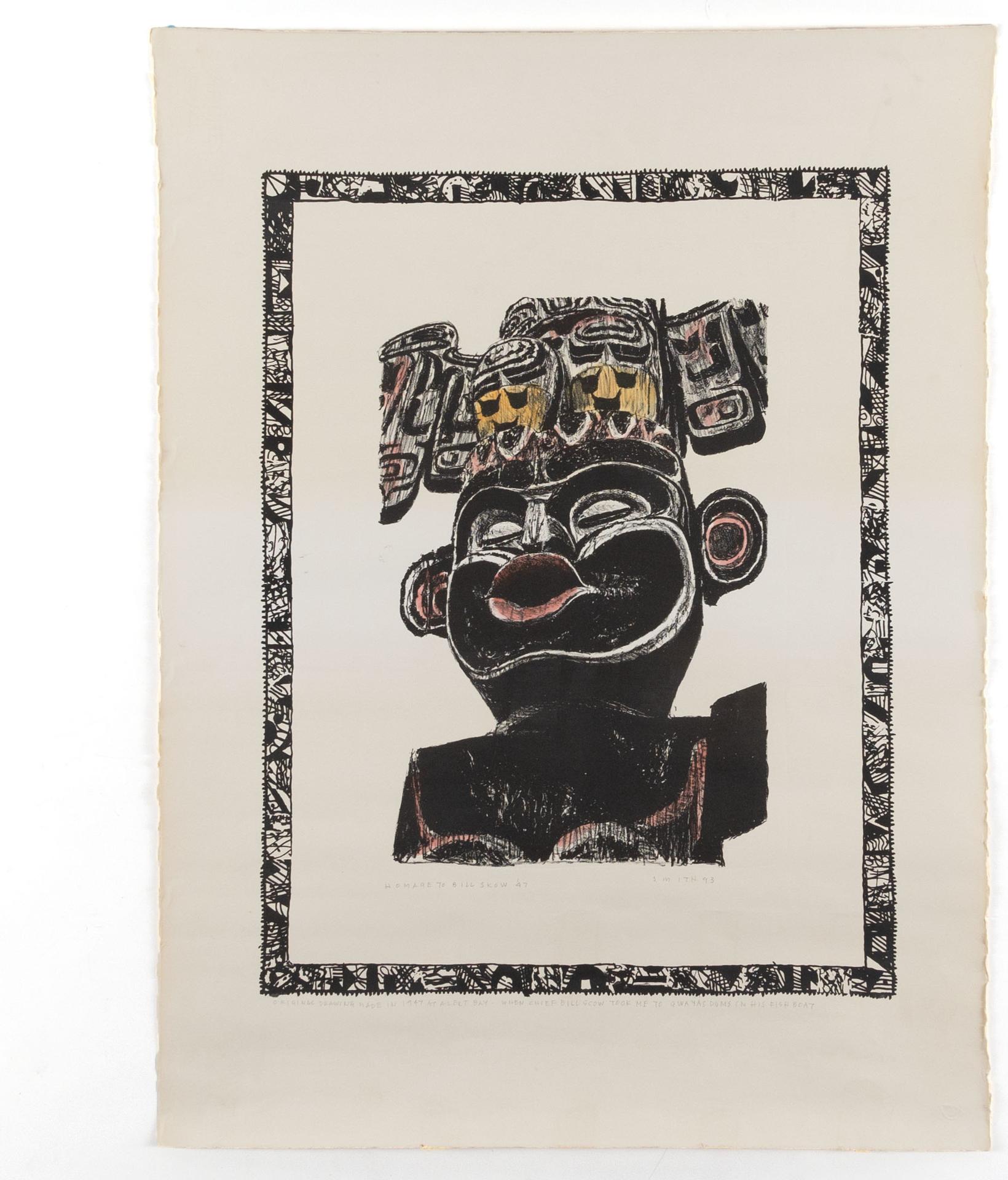 Gordon Applebee Smith (1919-2020) - Homage To Bill Skow, 1993