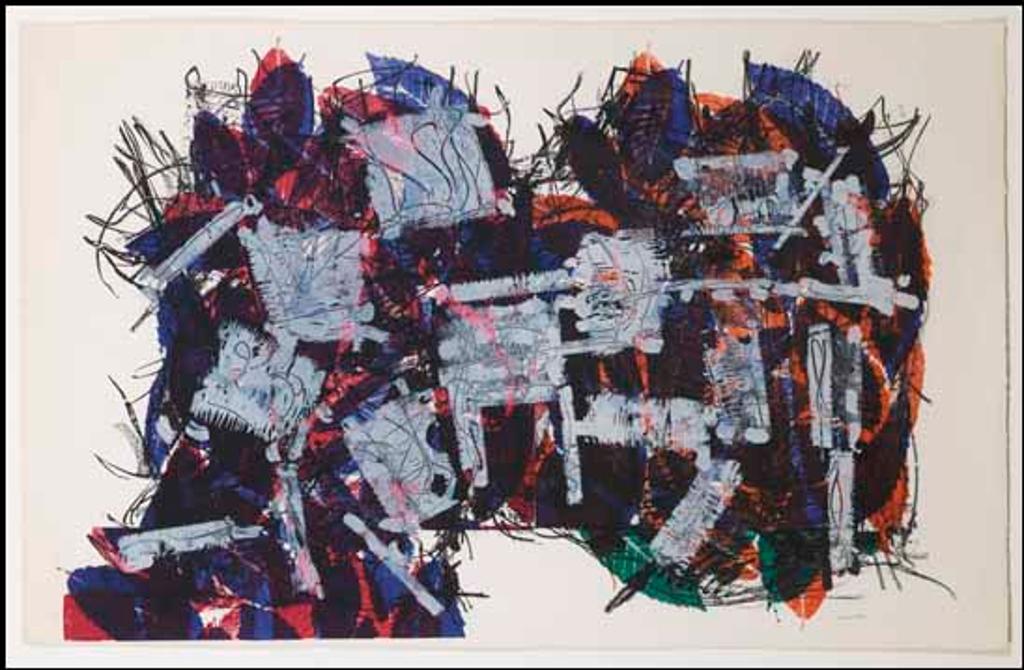 Jean-Paul Riopelle (1923-2002) - Feuilles VII