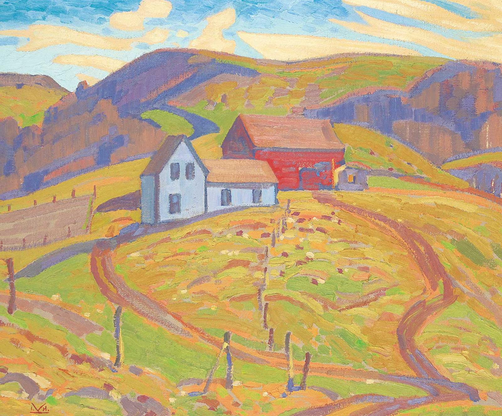 Illingworth Holey (Buck) Kerr (1905-1989) - Milligan's Place, Late April, Qu'Appelle Valley