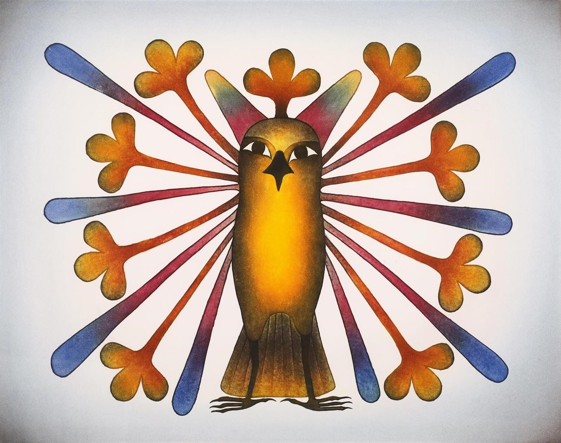 Kenojuak Ashevak (1927-2013) - Grand Dame; 2009
