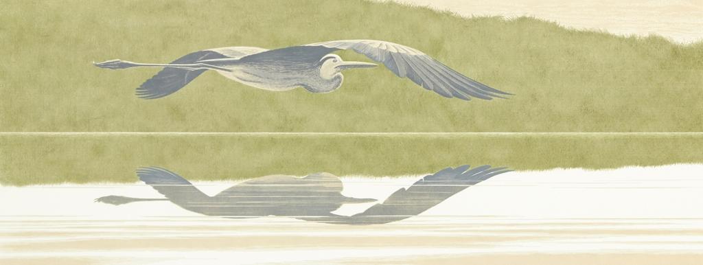Alexander (Alex) Colville (1920-2013) - Heron