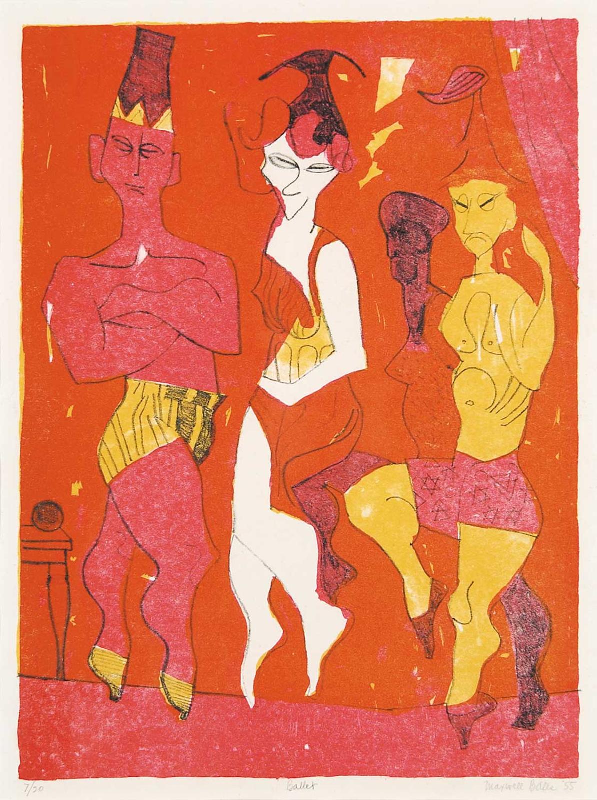 Maxwell Bennett Bates (1906-1980) - Ballet #7/20