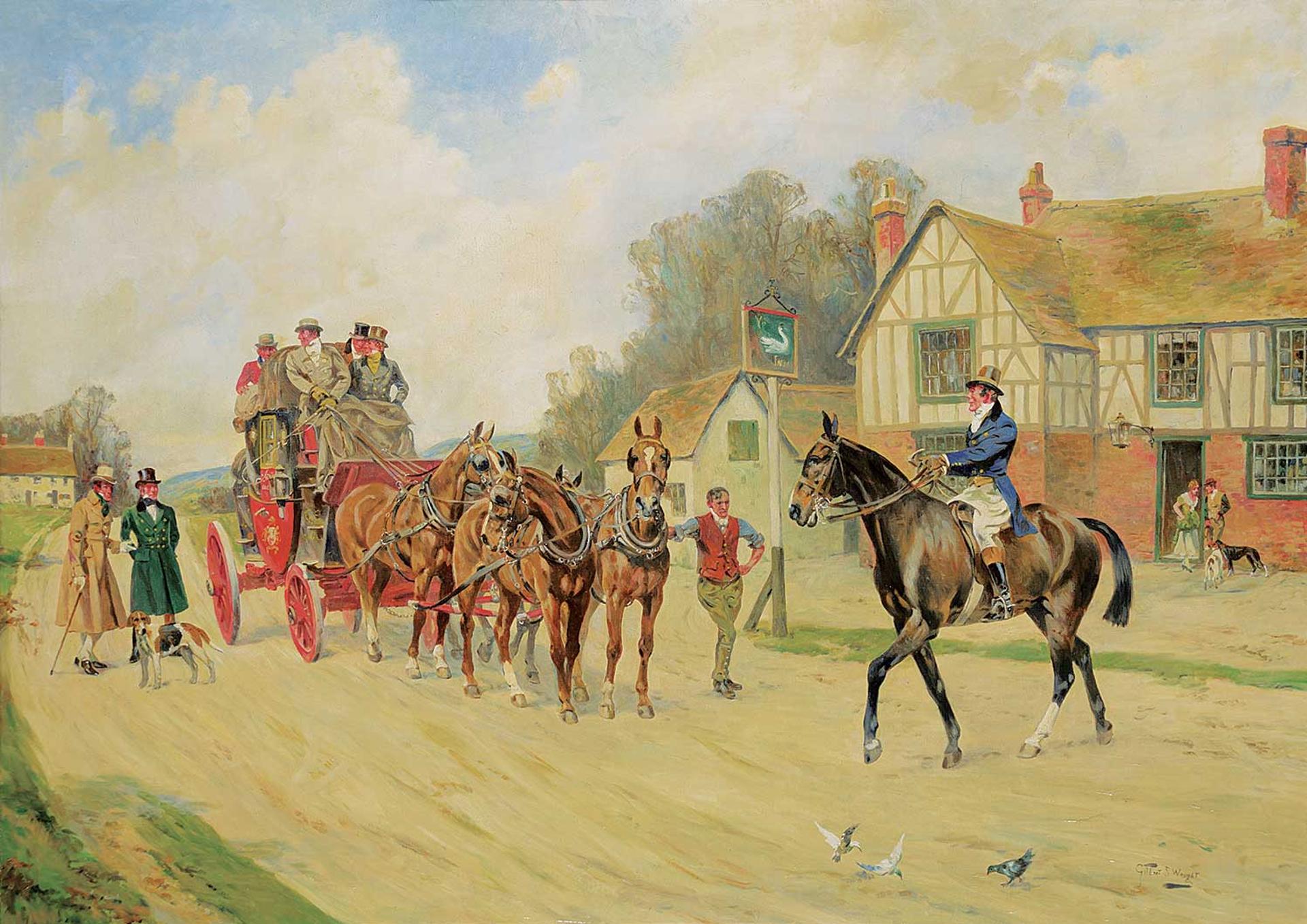 Gilbert Scott Wright - Untitled - Making an Entrance