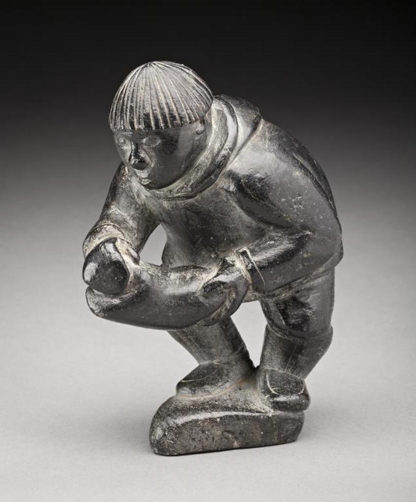 Joe Talirunili (1893-1976) - PUVIRNITUQ, Man Carrying a Stone, c. 1959-60
