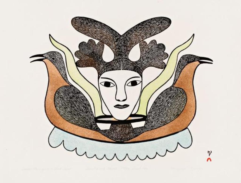 Kenojuak Ashevak (1927-2013) - Untitled