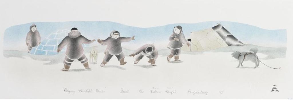 Andrew Qappik Karpik (1964) - Playing Blindfold Games; Stealthy Approach
