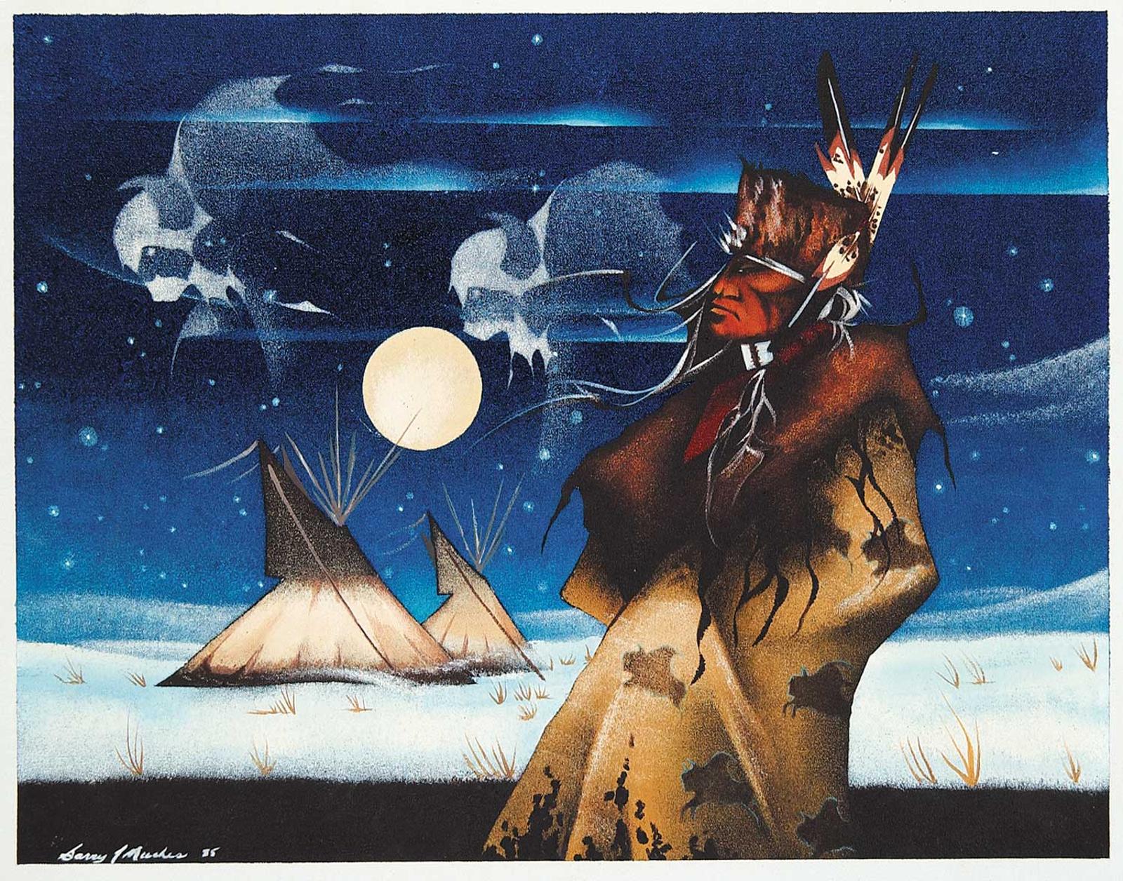 Gary J. Meeches (1957) - Dreams of Many Buffalo