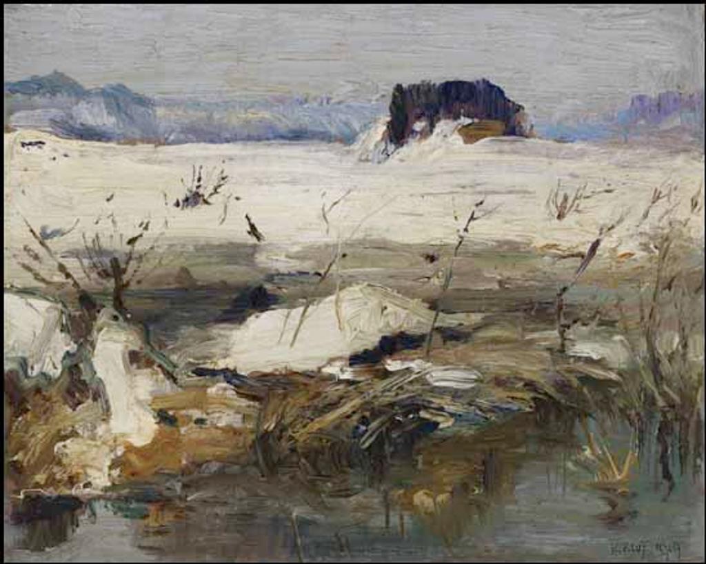 Robert Wakeham Pilot (1898-1967) - Winter Landscape