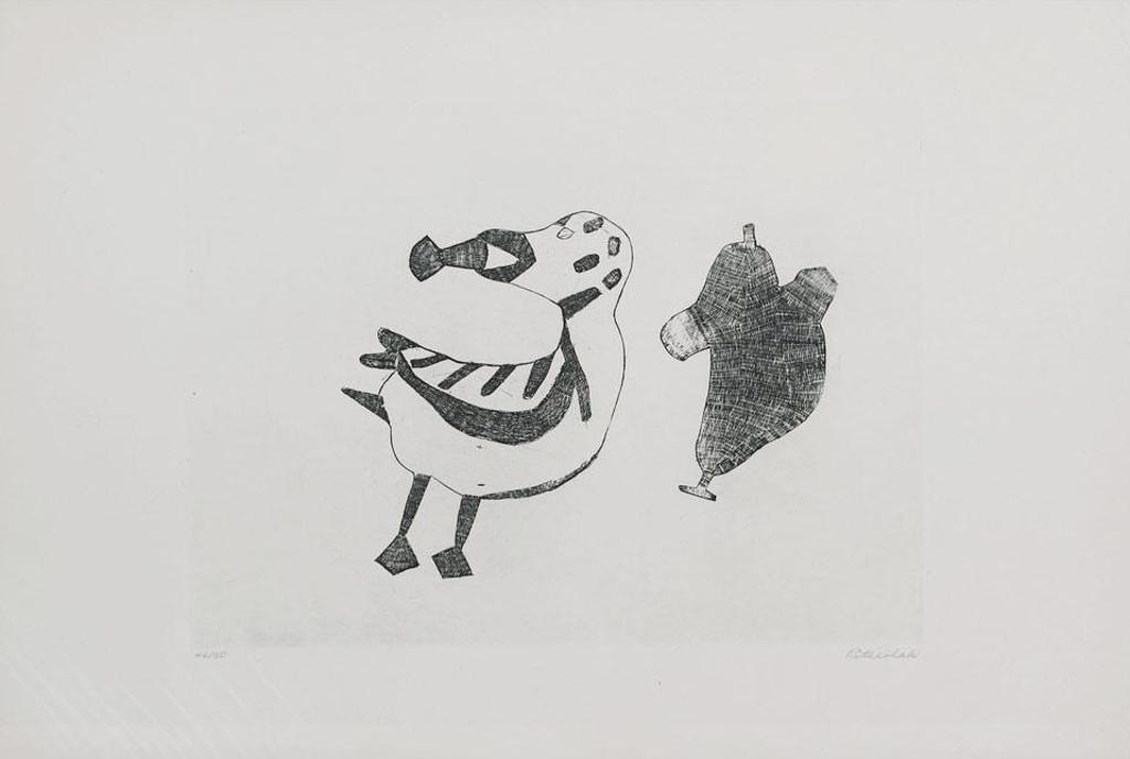 Pitseolak Ashoona (1904-1983) - Untitled #4