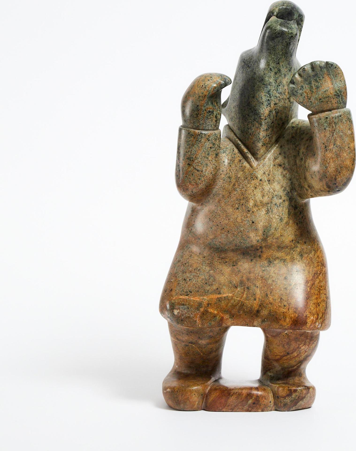Abraham Apakark Anghik (1951) - Bear Transformation, 2002