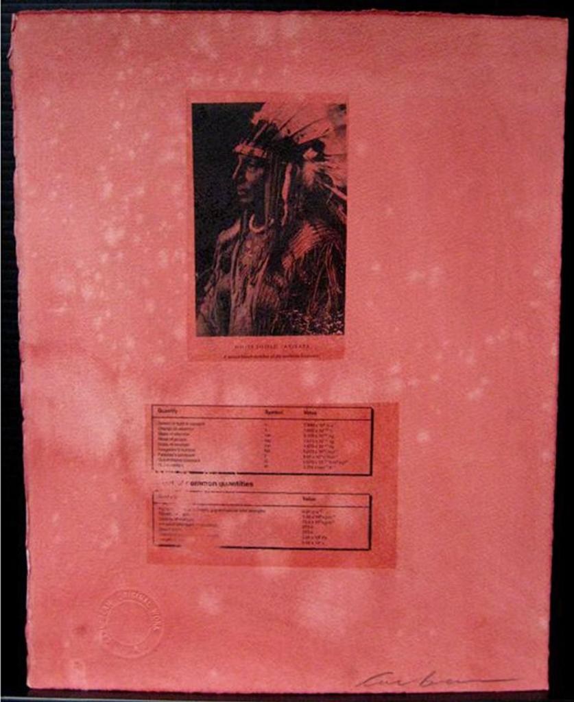 Carl Beam (1943-2005) - White Shield-Arikara/Common Quantities