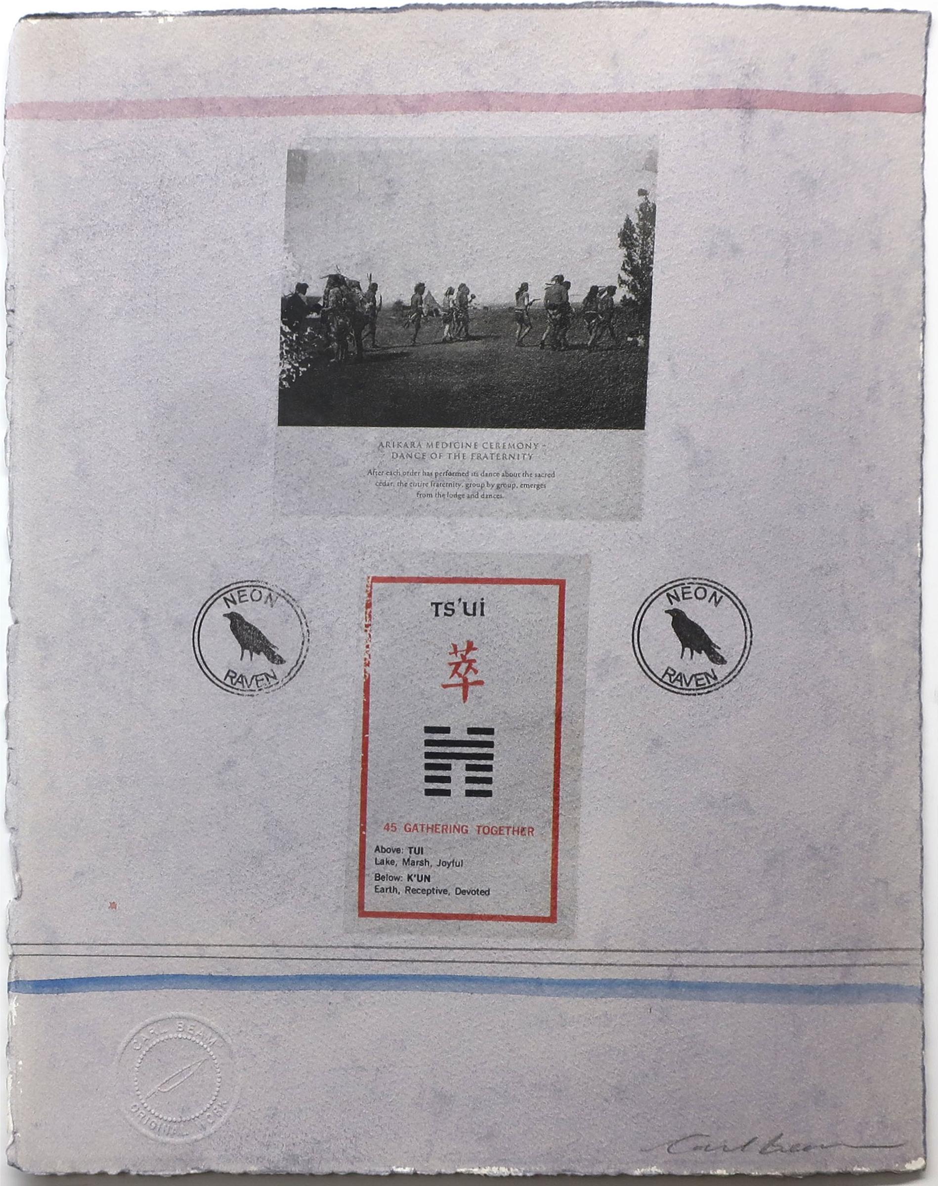 Carl Beam (1943-2005) - Arikara Medicine Ceremony Dance Of The Fraternity/Ts'ui