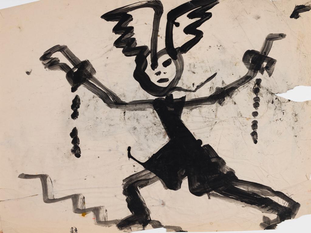 John Tarrell Scott (1950-2007) - Running Bunny Man