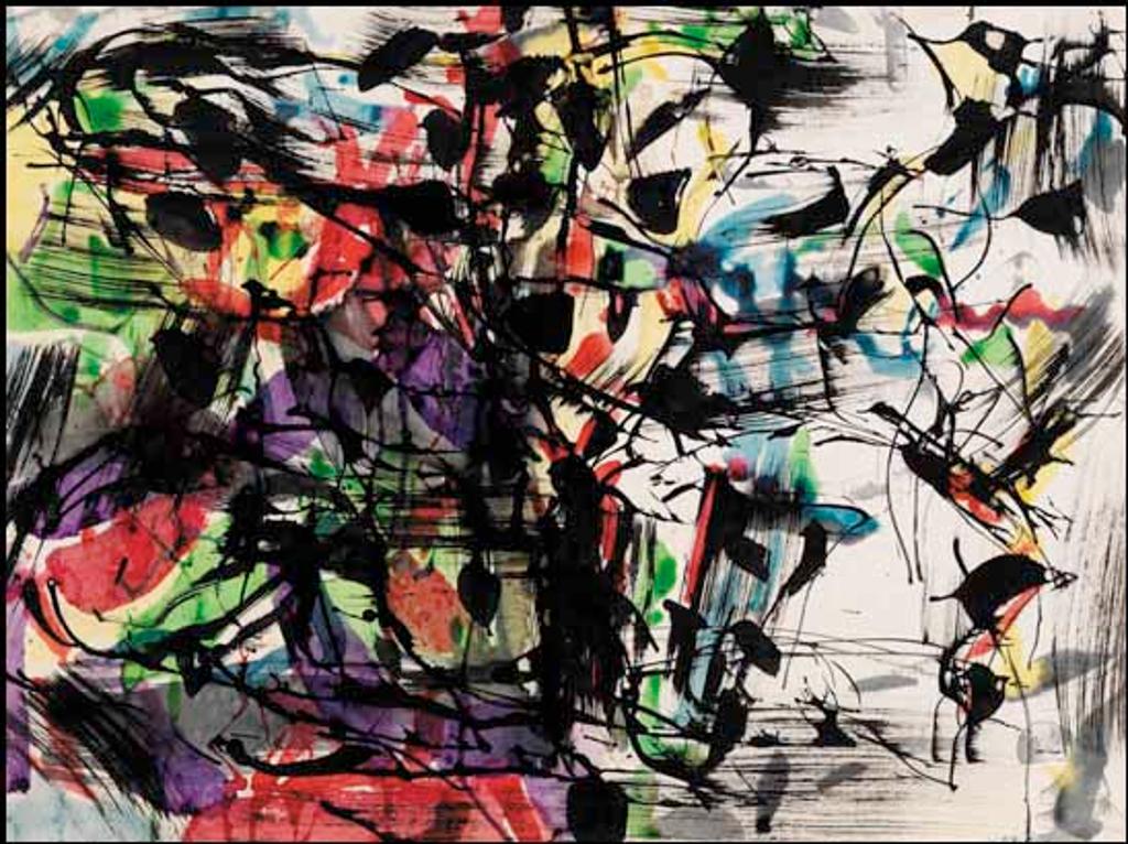 Jean-Paul Riopelle (1923-2002) - Sans titre (Série Bridgehampton)