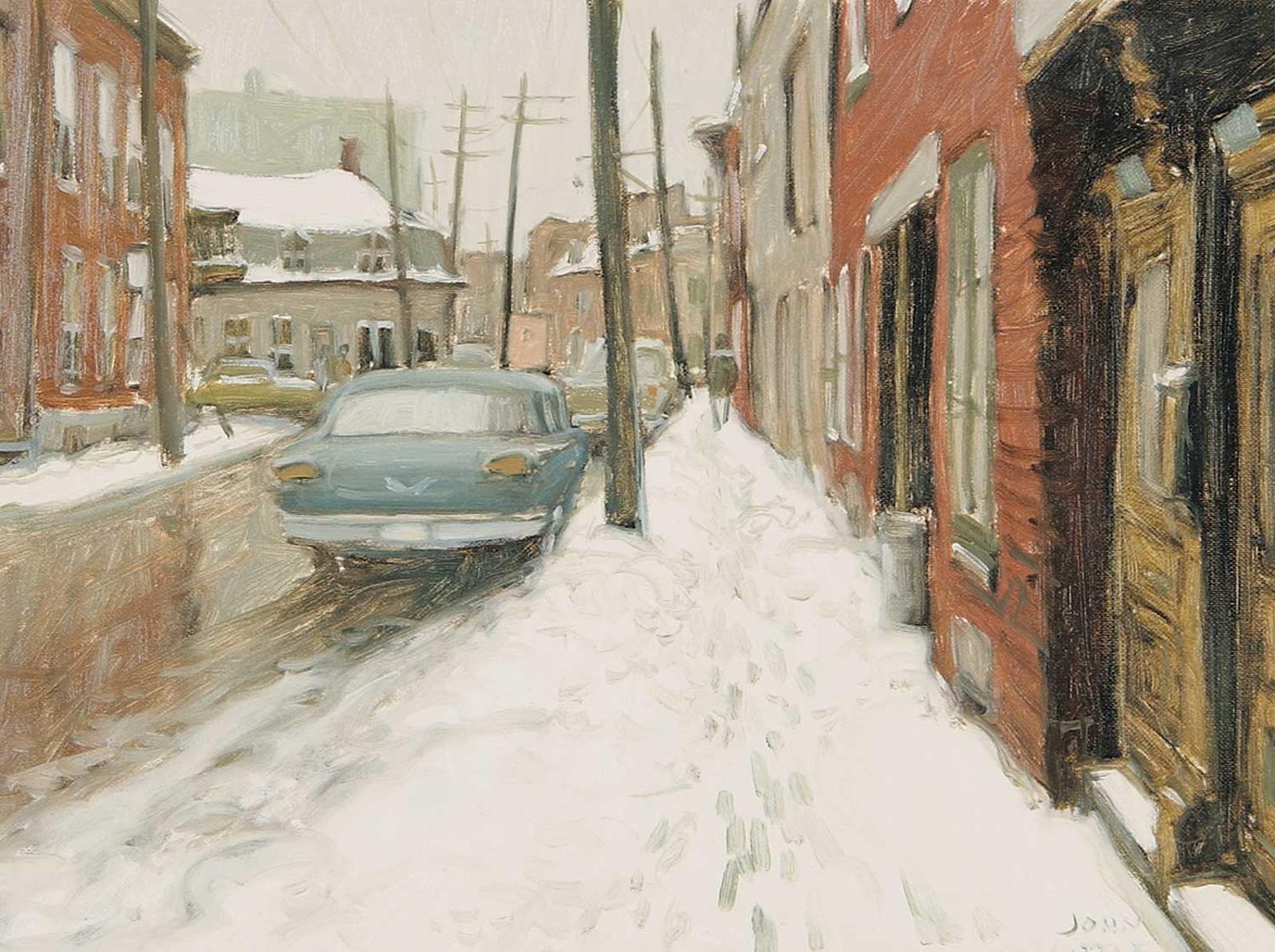 John Geoffrey Caruthers Little (1928-2024) - Rue St. Emile, St. Henri, Montreal