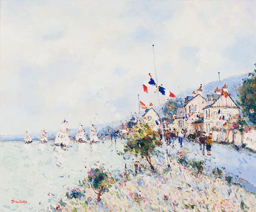 Jean Pierre Dubord (1949) - La fête des voiliers sur la Seine