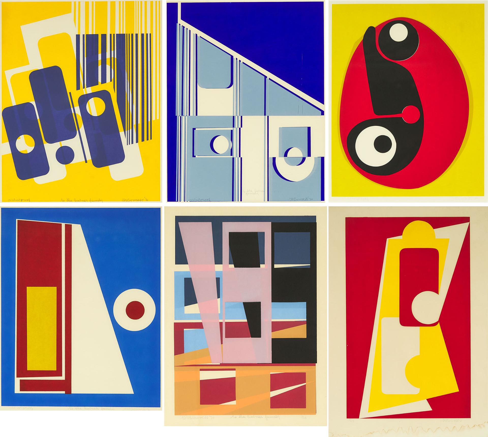 Hendrikus Bervoets - Untitled, Including Xx; I; Xxvii; And Three Others, 1970