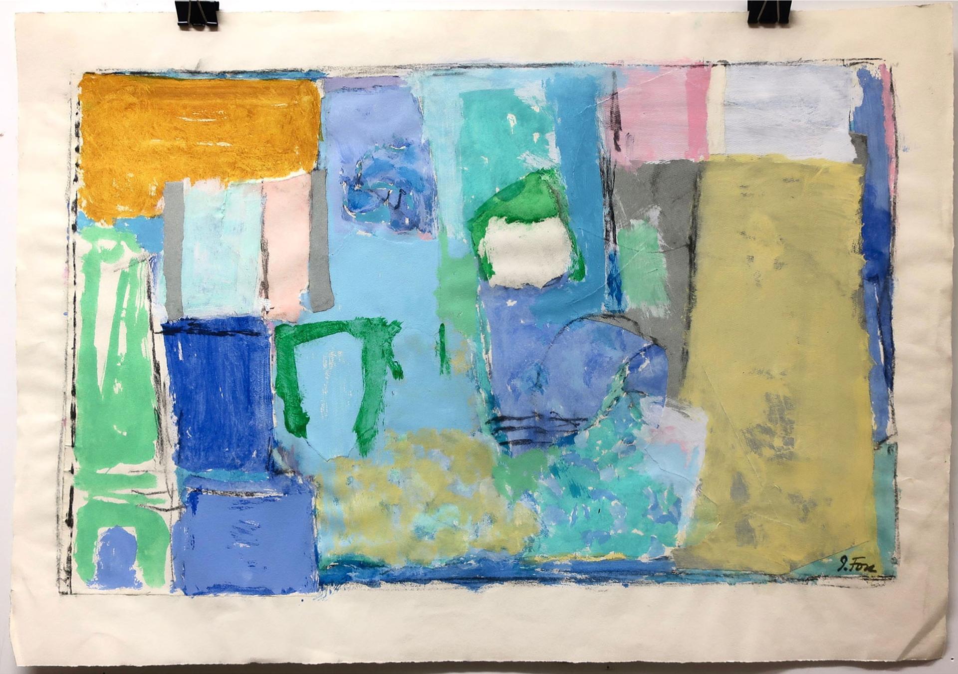 John Richard Fox (1927-2008) - Untitled #4