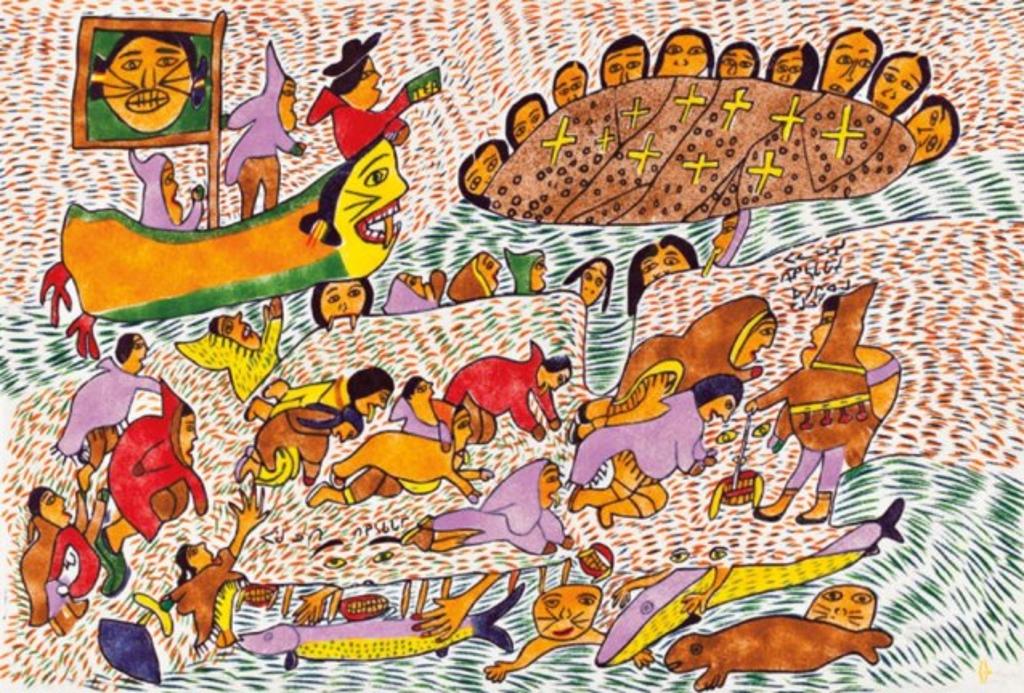 Ruth Annaqtuusi (Annuktoshe) Tulurialik (1934) - Untitled