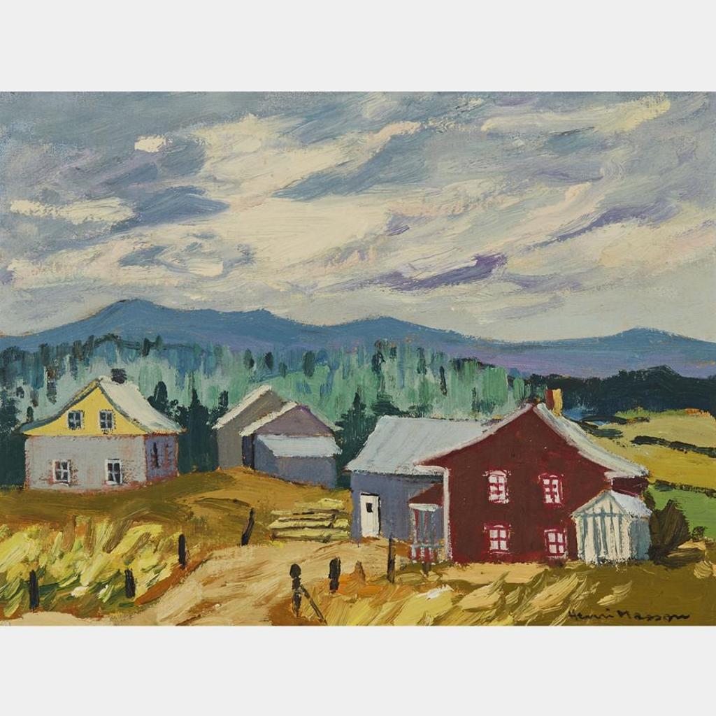 Henri Leopold Masson (1907-1996) - Effet De Brume, Baie St. Paul