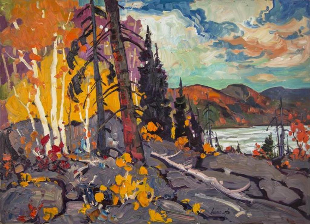 Bruno Cote (1940-2010) - Lac des Ha Ha