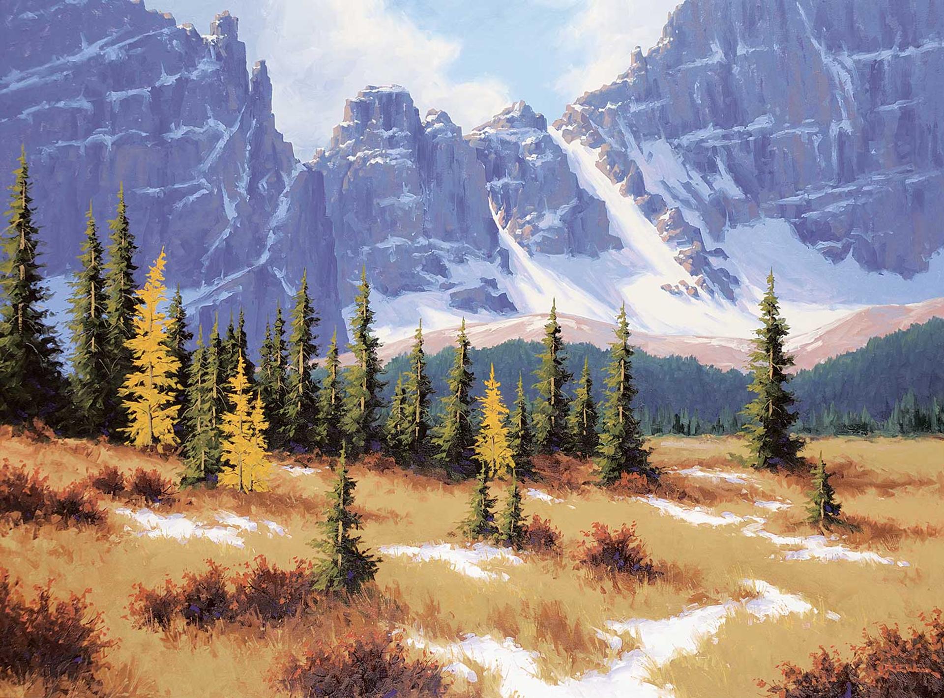 Robert Edward Wood (1919-1980) - Larch in Paradise Valley