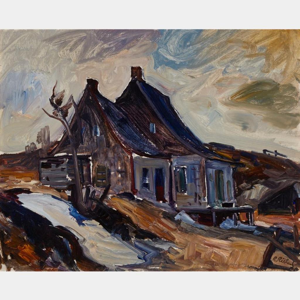 René Jean Richard (1895-1982) - Maison Du Four, Baie St. Paul, Autumn