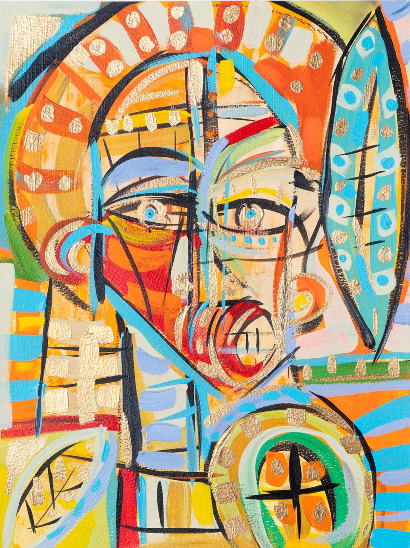 Shawn Skeir (1965) - Untitled - Portrait With Mauve