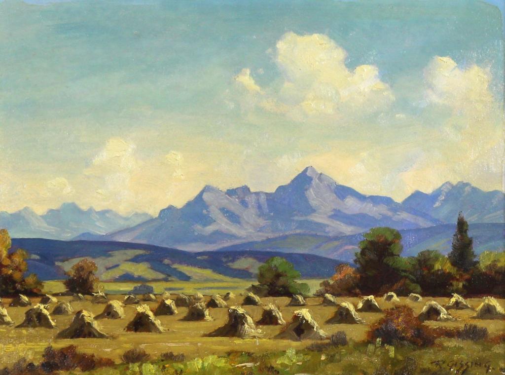 Roland Gissing (1895-1967) - Near Turner Valley; 1958