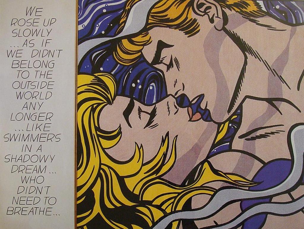 Roy Lichtenstein (1923-1997) - WE ROSE UP SLOWLY... colour