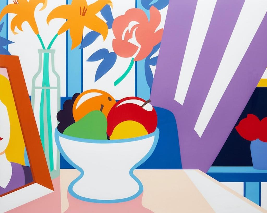 Tom Wesselmann (1931-2004) - Still Life with Lilies and Mixed Fruit