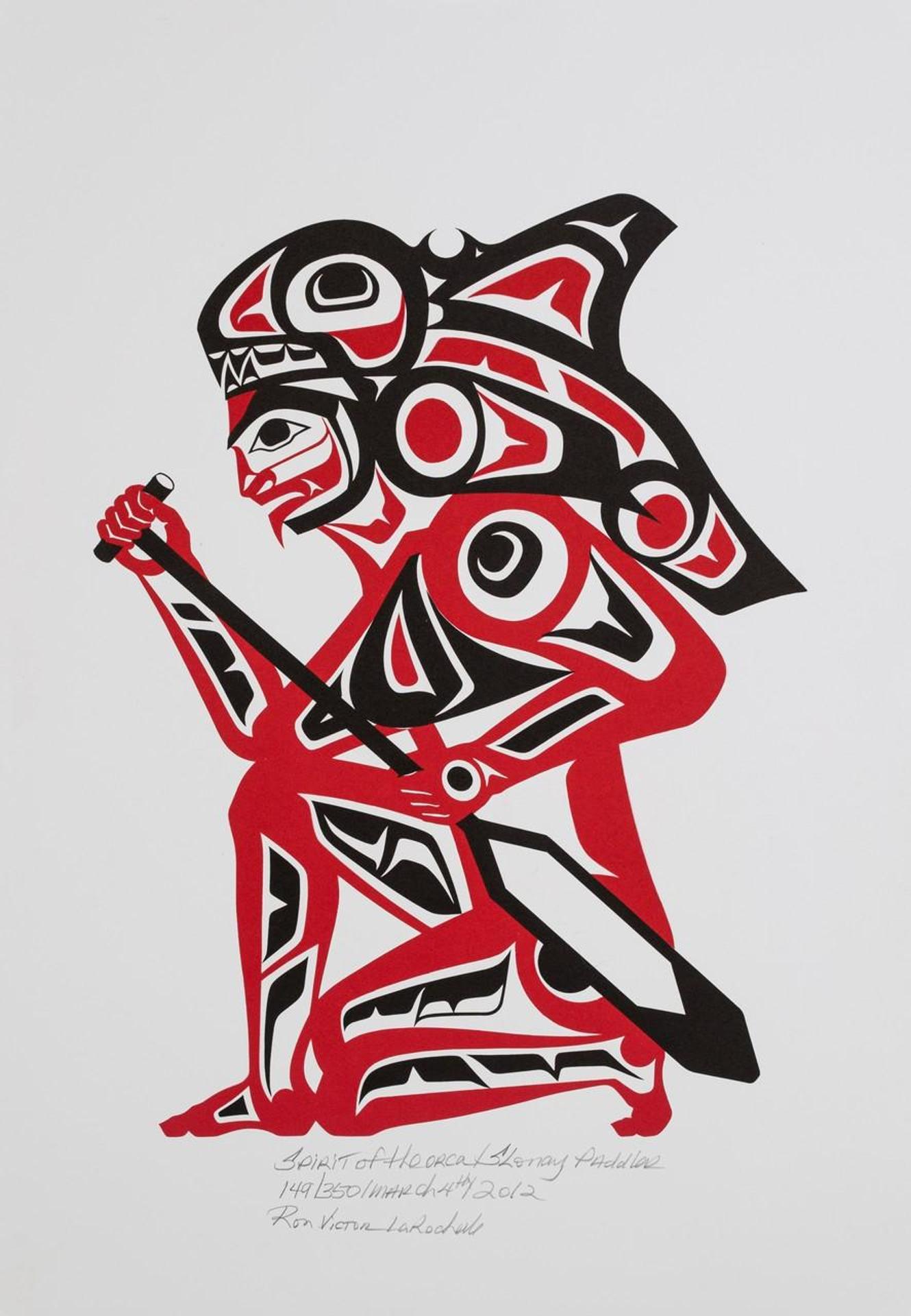 Ron Victor LaRochelle - Spirit of the Orca/Long Paddle