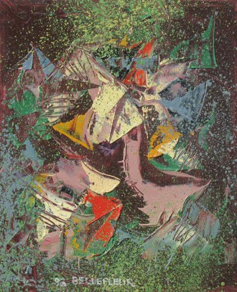 Léon Bellefleur (1910-2007) - Pensee Magique; 1993