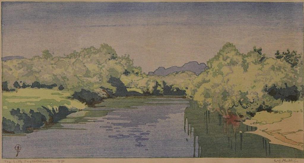 Walter Joseph (W.J.) Phillips (1884-1963) - colour woodcut, 13/50