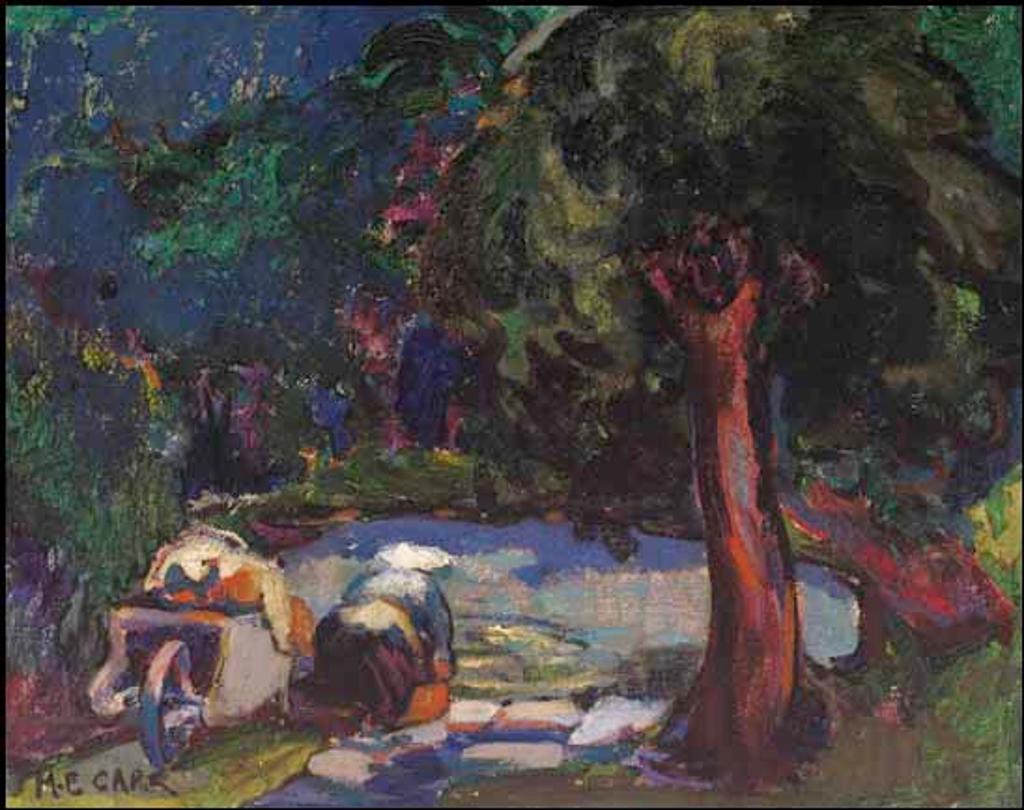 Emily Carr (1871-1945) - Breton Woman Washing