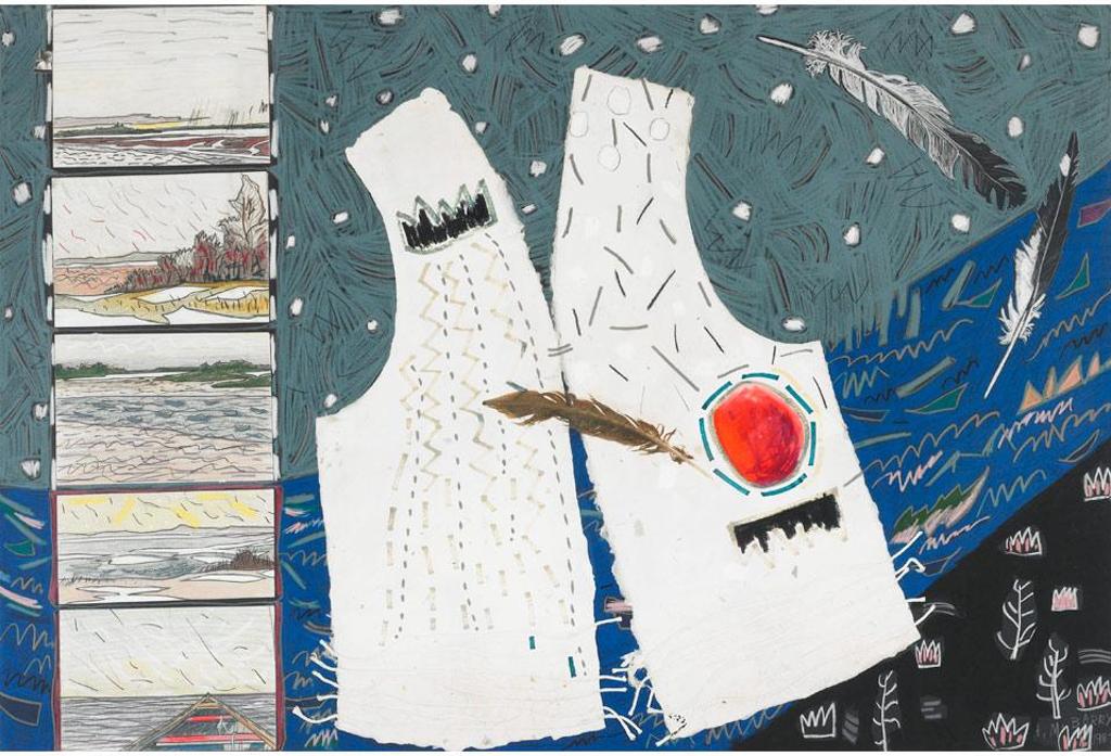 Anne Meredith Barry (1932-2003) - Travelling Vest #7, James Bay