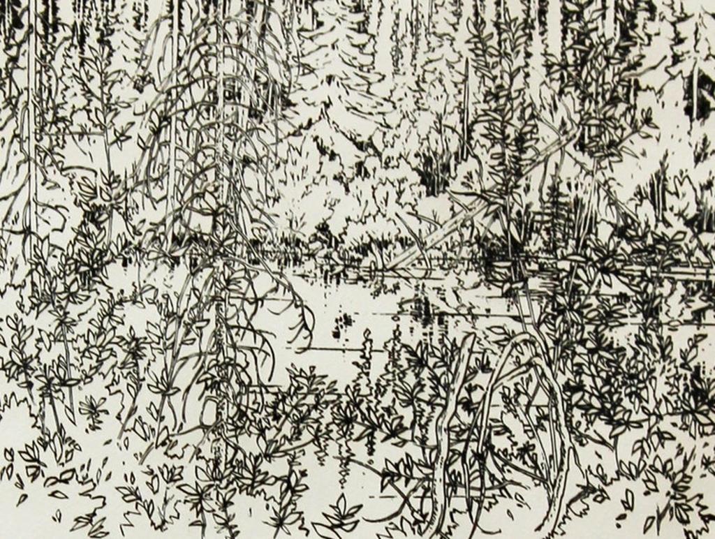 Edward William (Ted) Godwin (1933-2013) - Kananaskis Fall