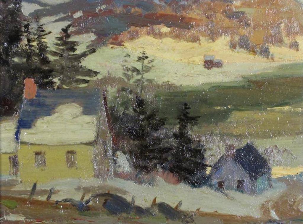 William Hughes Taylor (1891-1960) - Beside A Northern Lake; 1945