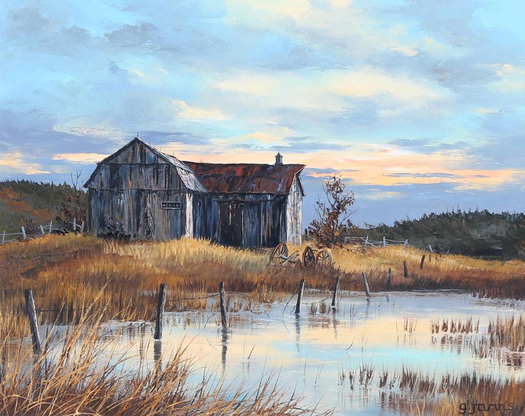 Georgia Jarvis (1944-1990) - Twilight On The Farm