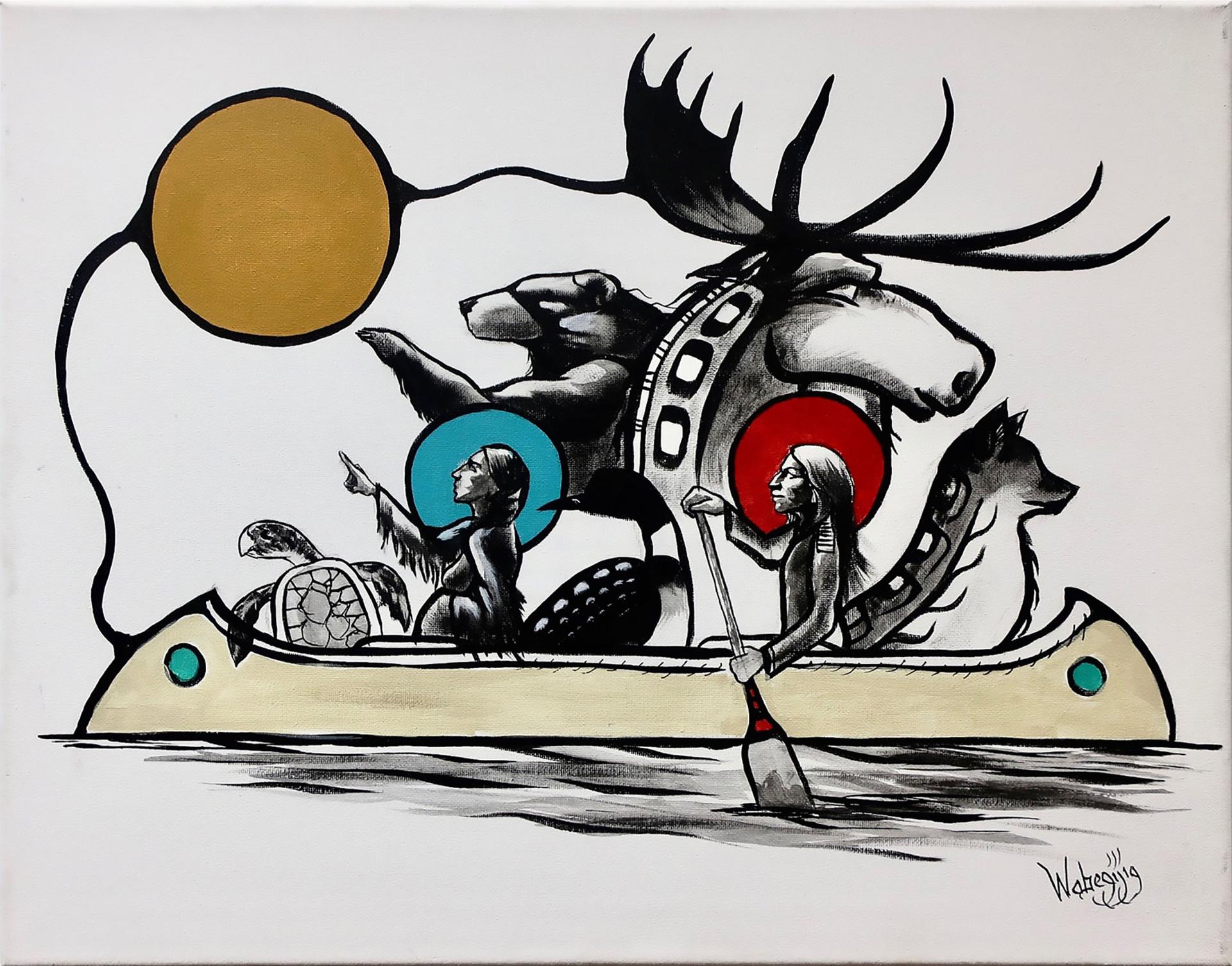 Dwayne Wabegijig - Untitled (Unity)
