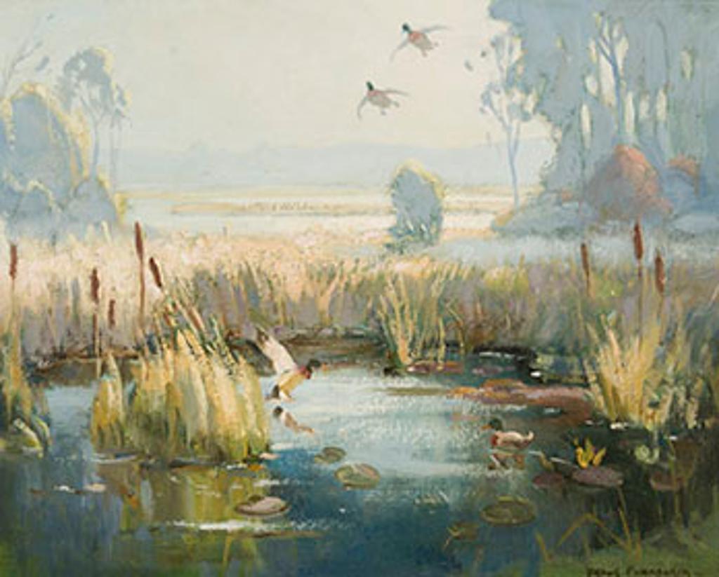 Frank Shirley Panabaker (1904-1992) - Morning Mist Near Madawaska